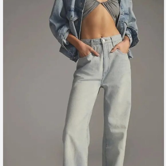 Anthropologie Pilcro The Joey High-Rise Relaxed Jeans Tall-New- - Picture 2 of 7